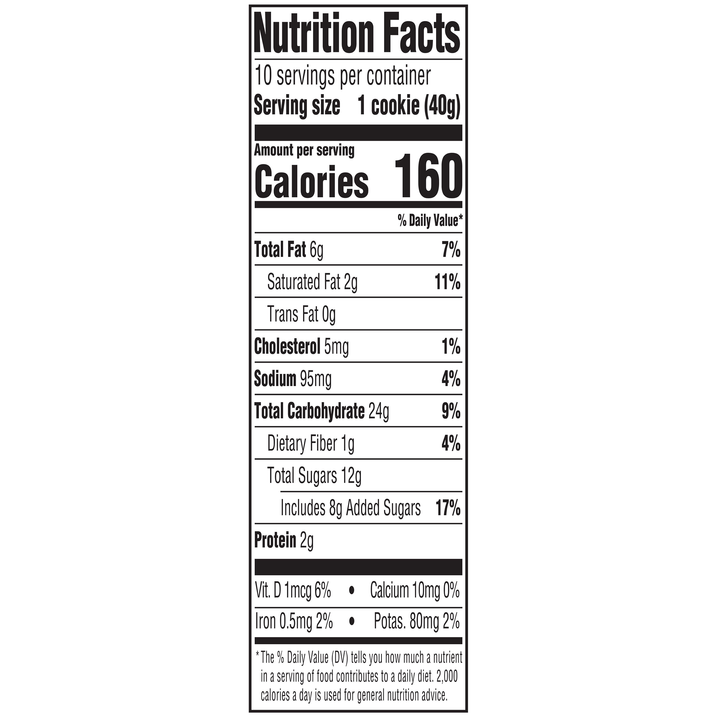 Freshness Guaranteed Oatmeal Raisin Bakery Cookies, 14 oz, 10 Count (Shelf Stable)