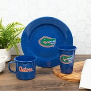 Crow Canyon Home University of Florida (UF) Gators Enamelware 14oz Tumblers (Set of 4)