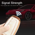 thumbnail image 4 of for Toyota Key Fob Cover, for Camry RAV4 Highlander Avalon C-HR Prius Corolla GT86 Key fob case Premium Soft TPU Full Cover Protection Smart Key Holder, 4 of 7