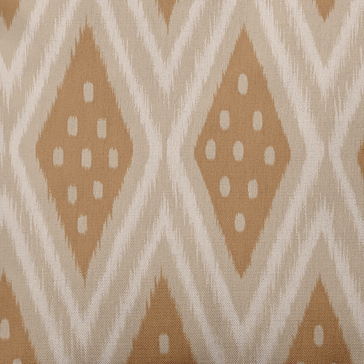 Simply Daisy 16" x 16" Diamond & Dots Polyester Indoor/Outdoor Pillow, Brown (1 count)