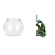 thumbnail image 1 of Acuario de escritorio,Pecera pequeña transparente,pecera,jarrón,mesa,Figura de escritorio,Estante de estatua de pavo real para escritorio,decoración del hogar,Figura decorativa creativa para, 1 of 8