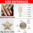 thumbnail image 6 of Red Half Pearls with 45ml B7000 Glue for DIY, Crafts, Shoes, Decoration, 6 of 7