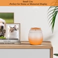 thumbnail image 4 of XIUDA Smiley Cat Shaped Pet Urn for Ashes - 3.2x2.9 inch Memorial Urn for Cats Dogs, Pet Cremation Small Urn with Ceramic Head Lid, Mini Keepsake for Cat Ashes, 4 of 7