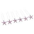 thumbnail image 1 of Pinza de pelo Yuyangstore Nupcial Mariposas Diamantes Estrella Rosa, 1 of 8