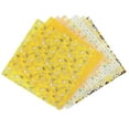 thumbnail image 2 of 7 Pcs Small Floral Fabric Packages Fabric Remains DIY Colorful Cotton Fabrics Cloth 25*25cm, 2 of 6