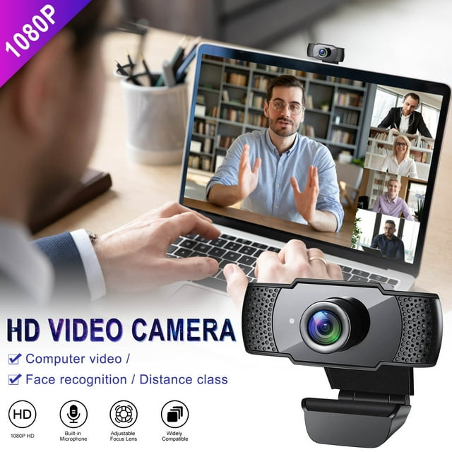 NARABB Webcam Full HD 1080P Web Mini Camera With Microphone USB Web For PC Computer Laptop
