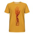 thumbnail image 4 of Qiopertar Liquidation à Moins de 5$ Nouvelle Mode Décontractée T-shirt Homme Imprimé Sport Manches Courtes Col Rond Blouses Chemises en Liquidation Offres d'Accès Anticipé, 4 of 5
