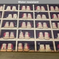 thumbnail image 6 of Ambesonne Bowling Party Place Mats Set of 4, Shoes in Racks, Standard Size, Pale Yellow Red Black, 6 of 6