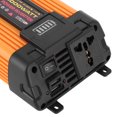thumbnail image 1 of Inversor De Corriente Para Automóvil, Inversor Para Automóvil De 4000 W Con Puertos USB Duales Y Salida De CA Para Vehículos Con Salida De Potencia De 12 V, 1 of 7