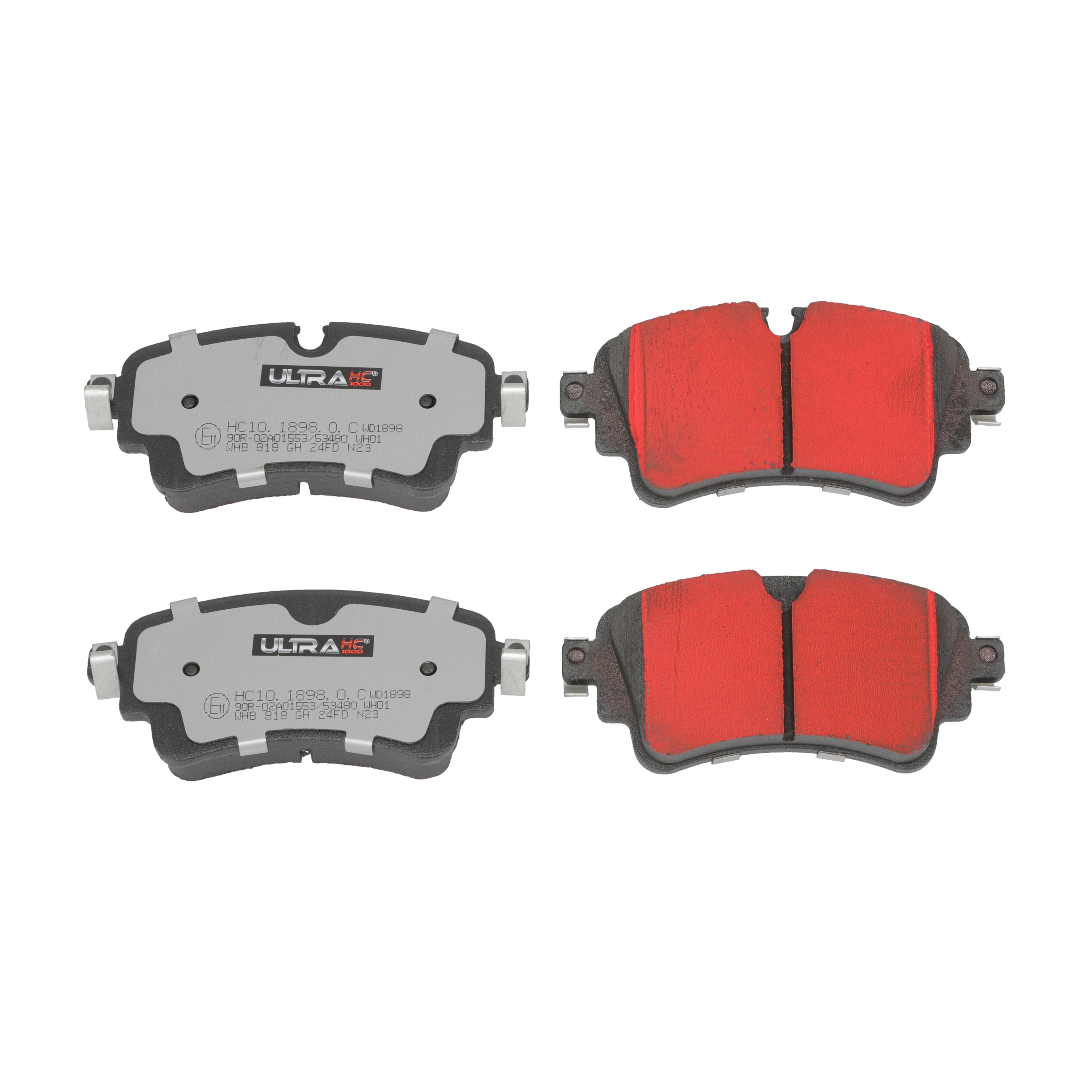 Ultra HC 1000 Brake Pad Set, Rear HC10.1898.0.C, Audi A4 Quattro 2023-2017