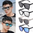 thumbnail image 2 of Gafas De Sol De Moda UV400 Coreanas Para Hombres Espejo Multicolor Opciones De Color, 2 of 4