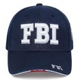 thumbnail image 4 of Venta De Liquidación, Nueva Moda, Gorra De Béisbol Con Bordado Del Fbi,Gorra De Papá De Hip Hop Ajustable Unisex, Gorras Deportivas De Ocio Para Hombres, Gorras, 4 of 5