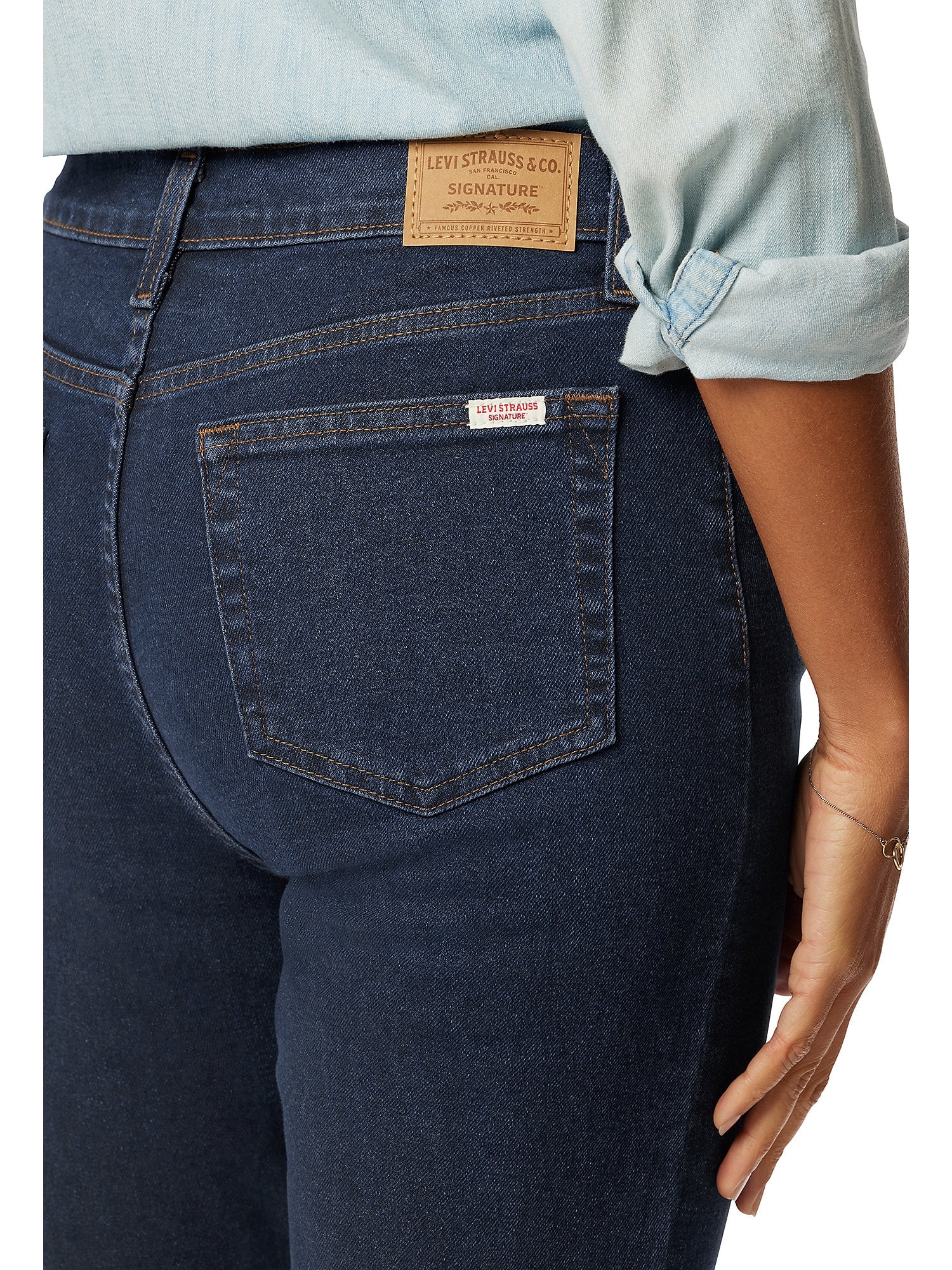 Levi Strauss Signature Women's Heritage Original Slim Jeans, Sizes 0-14