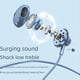 thumbnail image 3 of Auriculares con cable y micrófono para juegos de karaoke, auriculares para teléfono móvil con control de cable y graves potentes de metal con decodificación digital, 3 of 4