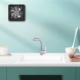 thumbnail image 4 of Wall Mounted Exhaust Fan 6 Inch – 50W High Speed 2600RPM Ventilation Fan with Pure Copper Motor, Low Noise 60-70dB, Compact Metal Housing for Bathroom, Kitchen, Garage, Workshop, 4 of 14