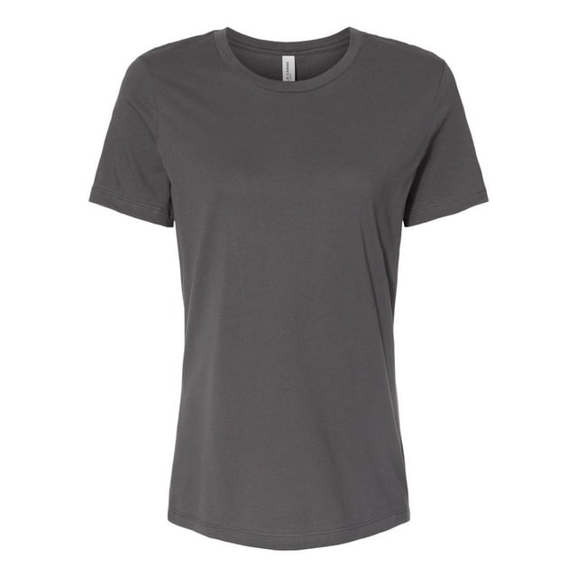 BELLA+CANVAS 6400 - T-Shirt en Jersey à Manches Courtes Décontracté, TG, Asphalt