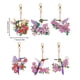 thumbnail image 4 of Llavero Con Diamante 6 Unidades Mandala Girasol Forma Especial Creativa Doble Cara, 4 of 9