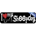 thumbnail image 2 of 10in x 3in I Love My Akita Bumper Sticker Vinyl Truck Window Decal Decals, 2 of 3