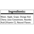 thumbnail image 2 of Motts Mini 100 Percent Fruit Punch Juice, 16.92 Fluid Ounce -- 11 per Case., 2 of 2