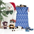 thumbnail image 5 of Christmas Sack – 28" X 20" Canvas Gift Bag with Drawstring, Full Print Polyester Santa Sack, Durable Reusable Xmas Gift Bag for Holiday, Party & Storage, 5 of 5