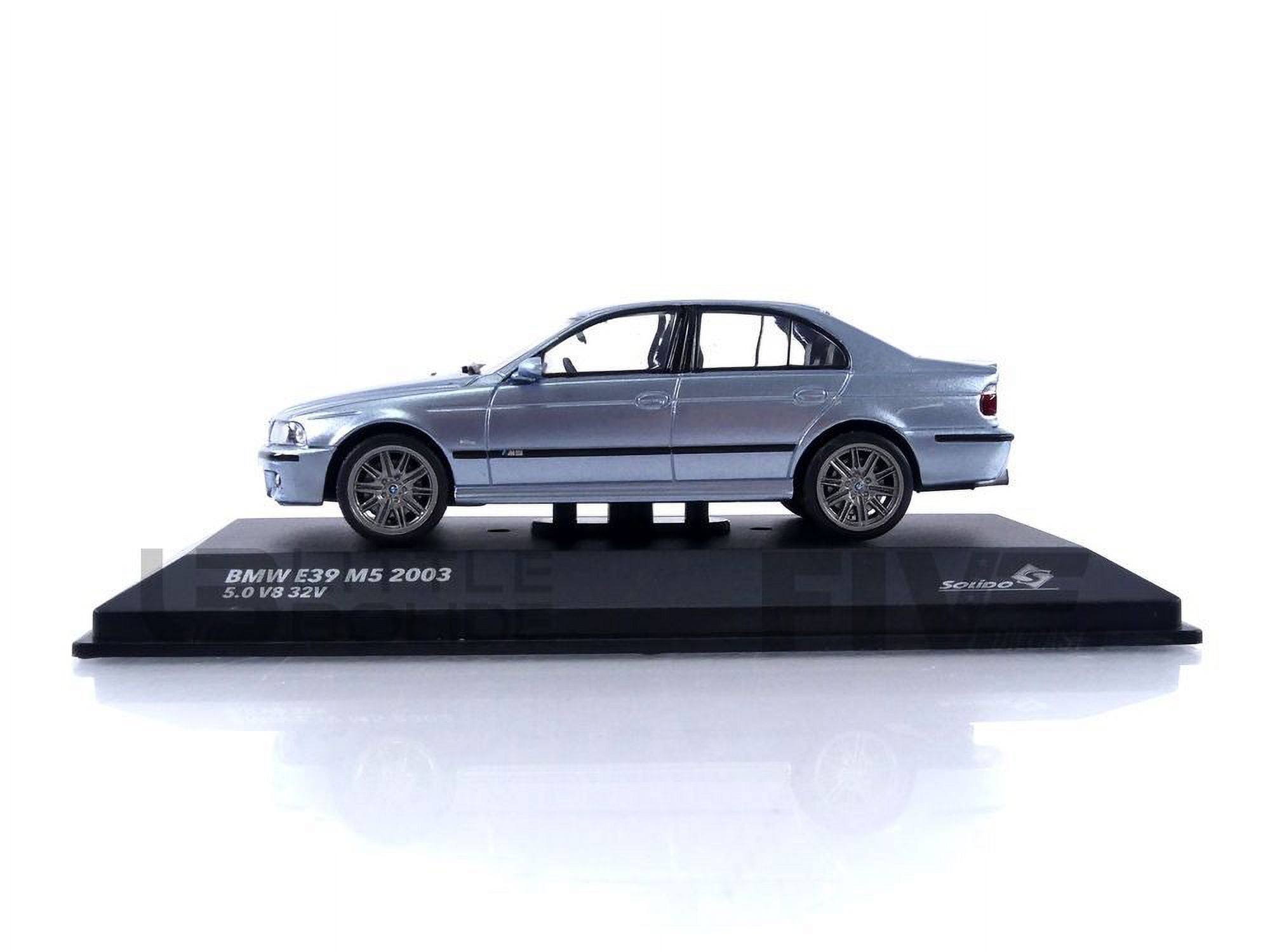 2003 BMW E39 M5 5.0 V8 32V, Silver - Solido S4310502 - 1/43