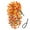 A, variant on Artificial Flowers for Outdoors,30Inch Outdoor Hanging Fake Flowers,Ideal Decor for Home Porch,Patio,Balcony and Entrance(Orange and Yellow)