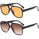 thumbnail image 1 of Classic Vintage Aviator Sunglasses for Women Men Large Frame Retro 70s Sunglasses, 1 of 4