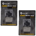 thumbnail image 1 of Niche Rear Brake Pad Set for Suzuki GSXR750 Organic Motorcycle 2 Pack 519-KPA2483D, 1 of 5