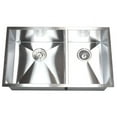 thumbnail image 2 of Contempo Living Inc Double Bowl 60/40 32-inch Undermount Kitchen Sink, 2 of 5