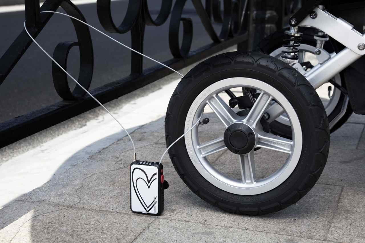 Anti-Theft Retractable Stroller Lock 