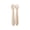 A, variant on Linnome Silicone Spoon and Fork Set Food Grade Soft Ergonomic Self Feeding Utensils for Weaning Mealtime in Muted Colors