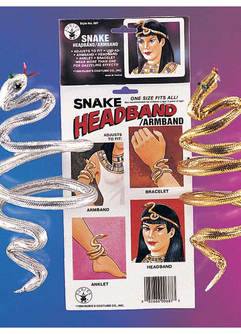 Rubies Snake Armband Bracelet Egyptian Adult Halloween Costume Accessory 687