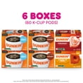 thumbnail image 2 of Dunkin Mixed Flavor Coffee Variety Pack, 60 Keurig K-Cup Pods, 2 of 3