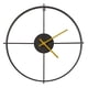 thumbnail image 5 of Reloj de pared Forever Chic Iron Art con batería 3D, único, moderno, para interiores, para colgar Pequeña, 5 of 7
