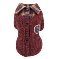 thumbnail image 1 of Wdftyju Cachorro gatito encantador solapa suéter mascotas otoño invierno mantener caliente traje de moda Wdftyju 3rd2nn0hg7gc9rz1D13, 1 of 6