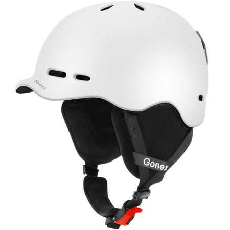 Gonex Ideal Ski Helmet, Snow Snowboard Helmet with Detachable Inner Padding, Lightweight Helmet for Women & Young, M/L Size,