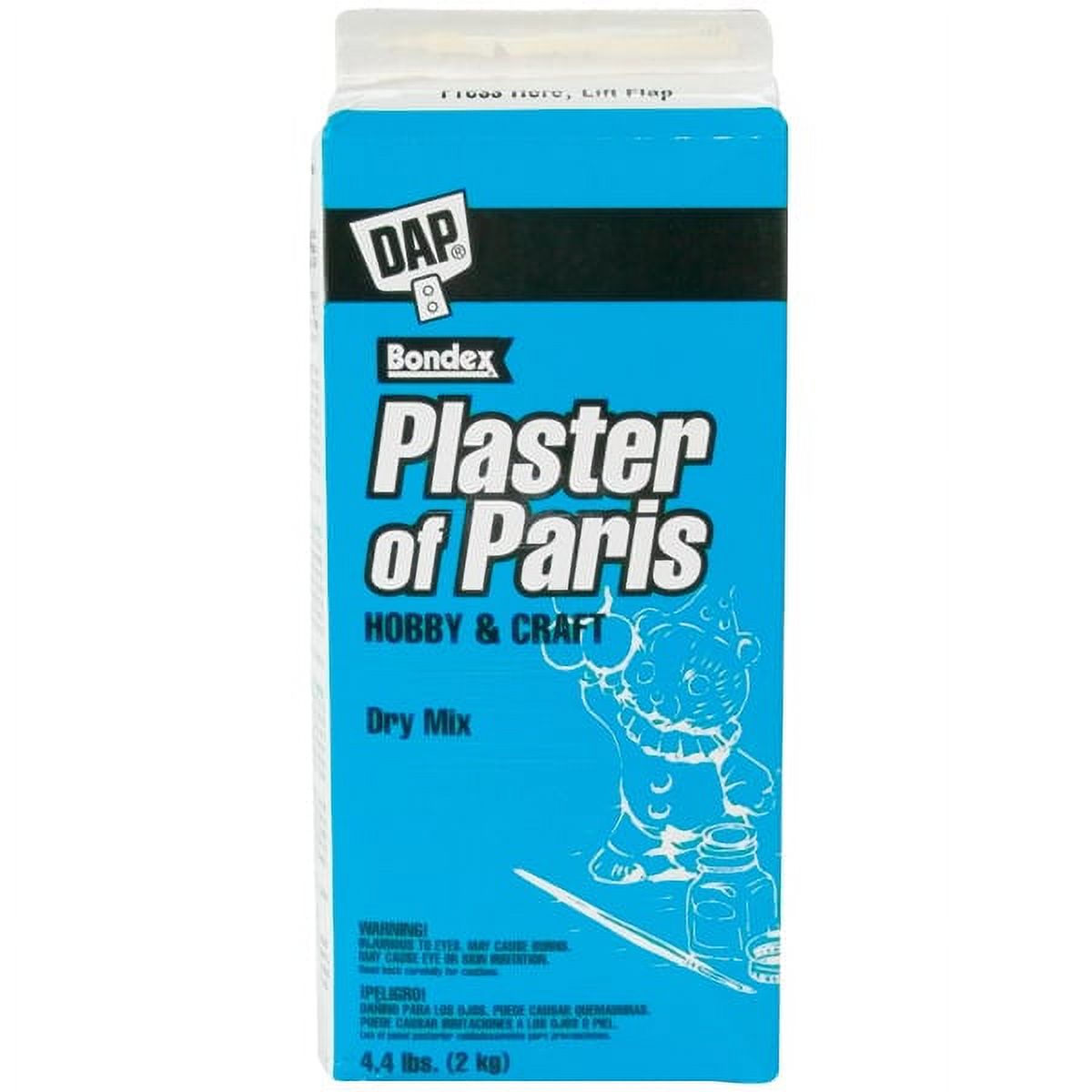 DAP Plaster of Paris Dry Mix 4.4lb Box - image 2 of 2