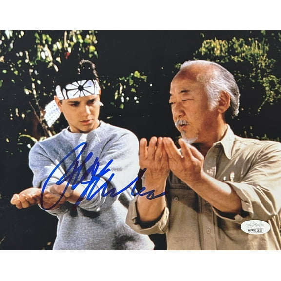 Ralph Macchio Signed Autographed 8x10 Photo JSA Authenticated #5 Karate Kid