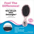 thumbnail image 2 of Wet Brush Squirt Detangler Hair Brushes, Dusty Rose - Mini Detangling Comb with Ultra-Soft IntelliFlex Bristles Glide Through Tangles with Ease - Pain-Free, 2 of 8