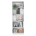 thumbnail image 1 of Librero Home, Blanco Duqueza, con Cinco Entrepaños Virtual Muebles, 1 of 7