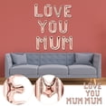 thumbnail image 1 of onlyliua Ofertas Navideñas Decoración para El Día de La Madre de 16 Pulgadas: Mamá, Mamá Increíble, Súper Mamá, 1 of 1
