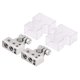 thumbnail image 1 of Kit de conectores de terminales de batería calibre positivo y negativo con cubiertas transparentes y cu?as Compatible con coche Auto Caravan Marine Boatsilver2pc ShuxiuWang 8390612292125, 1 of 1