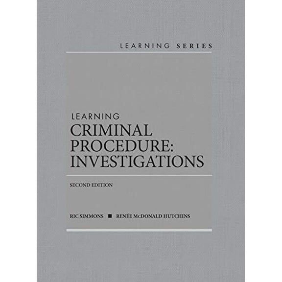 Pre-Owned Learning Criminal Procedure: Investigations (Learning Series), 9781642424225, 1642424226, Paperback, 2 edition