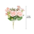 thumbnail image 3 of Zmeidao Artificial Roses Flowers Realistic Faux Silk Roses Bouquet for Table Centerpieces, Flower Arrangement, Wedding, Party, Home Decorations, 3 of 5