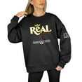 thumbnail image 2 of Women's Gameday Couture Black Real Salt Lake Oversized Players Only Black Label Premium Sweatshirt, 2 of 5