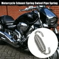 thumbnail image 2 of Unique Bargains 2 Pcs Motorcycles Universal Exhaust Pipe Spring 54mm 2.13" Stainless Steel Exhaust Pipe Spring Hook, 2 of 6