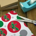 thumbnail image 3 of Sporty Gumby Soccer Ball Player Clay Art Premium Gift Wrap Wrapping Paper Roll, 3 of 5