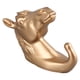 thumbnail image 5 of Gancho De Pared De Forma Animal Hanger Montada En Resina Para La Llave De Toalla De Abrigo, Decorativo Sin Gancho Colgante De Taladro Con Cuernos Extraíbles,, 5 of 7