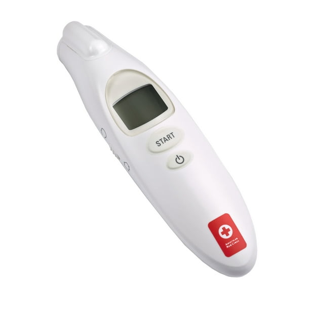 American Red Cross Infrared Forehead Thermometer With Fever Tracker