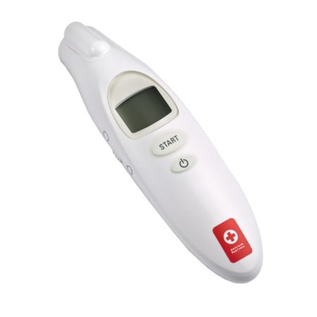 UPC: 0071463077908 | American Red Cross Infrared Forehead Thermometer With Fever Tracker Smart No-Touch Instant Results
